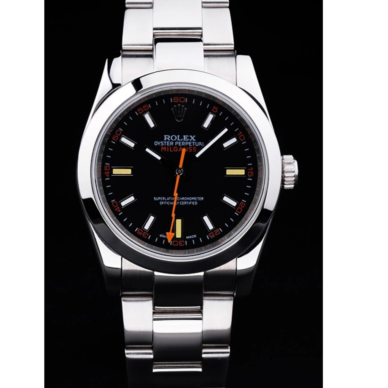Rolex aaa copy 4911 Rolex Milgauss Replica Watch 0710